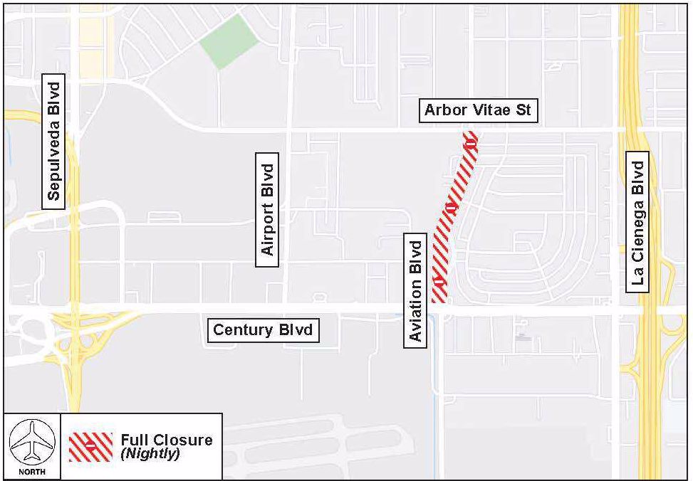 Nightly closure map