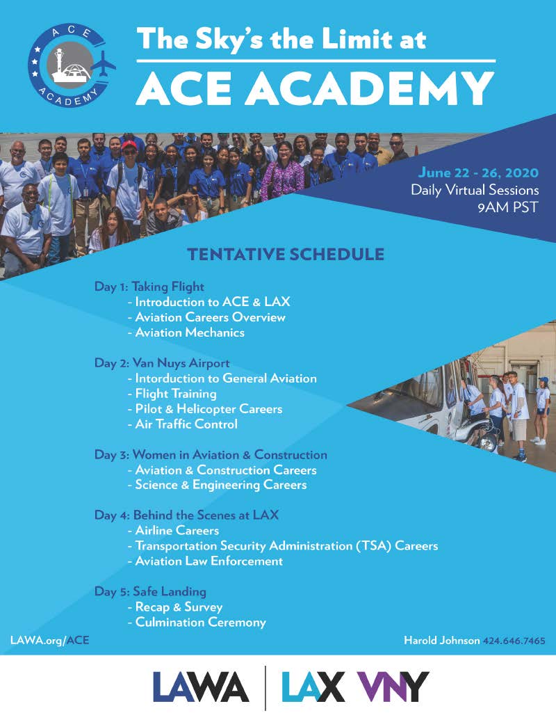 ACE Schedule