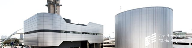 Buildings around LAX airport